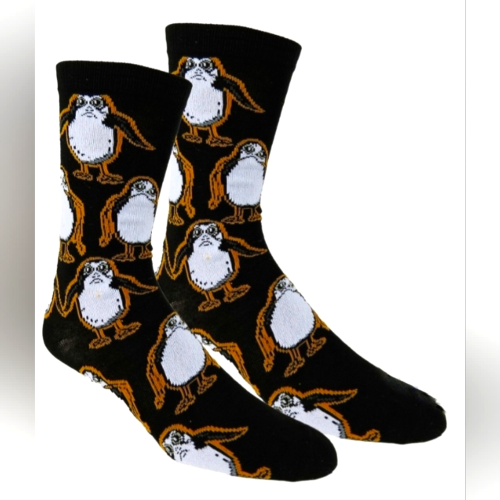 Star Wars porg crew socks (NWOT)